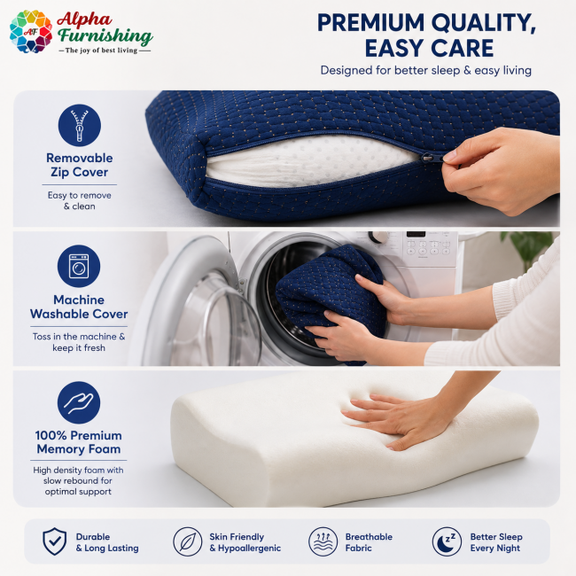 Sale Active Orthopedic Cervical Curve Memory Foam Pillow for Neck & Shoulder Support Sale Active Orthopedic Cervical Curve Memory Foam Pillow for Neck & Shoulder Support